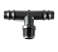 Alfa 10 Pezzi 20 MM X 3/4" X 20 MM - T 90° Raccordo PORTAGOMMA E Filetto IRRIGAZIONE Giardino 14030