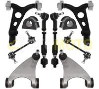 ALFA 147 KIT BRACCI DI SOSPENSIONE ASTA BIELLETTA BARRA GOMMINI ANTERIORE 12 PZ