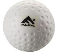 ALFA AB-93 Dimple Field Hockey Ball | Color : White | Size : Standard | PU Material |Precision and Control | Optimal Performance |Training and Matches