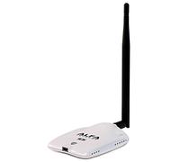 Alfa AWUS036NHR - 2000mw high-gain 2W 802.11 B / G / N Wireless USB Adapter - Wireless-N Wi-Fi 150Mbps 802.11m - 2.4 GHz - 5 dBi antenna - Long Range - chipset Realtek - il più forte sul mercato - ULTIMA VERSIONE