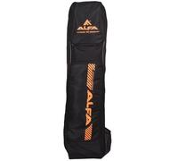 ALFA Cyclone Hockey Stick Cum KIT Bag |Black-Mango |Adjustable |Polyester | Durable and Ventilated | Dual Functionality | Spacious Compartments | Comfortable Padded Straps | Easy Access Design.