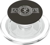 Alfa et Omega Chi e Rho XP Gesù Cristo Simbolo Cristiano PopSockets PopGrip per MagSafe