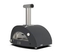 Alfa Forni Barbecue a carbone di Marca Modello Moderno 3 Pizze Legno Ardesia Grey