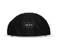 Alfa Forni Copri barbecue della Marca Modello telo copriforno Nero 4 Pizze (Classico)