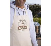 Alfa Forni Grembiuli per barbecue e affumicatori della Marca Modello grembiule da cucina Alfa Original Apron Beige
