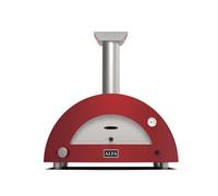 Alfa forno 2 pizze linea moderno a gas colore rosso antico 500°c in soli 30 minuti