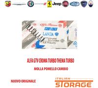ALFA GTV CROMA TURBO THEMA TURBO MOLLA POMELLO CAMBIO NUOVO ORIGINALE 82478013