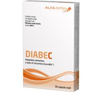 alfa intes Diabec Integratore Antiossidante 20 Capsule Molli