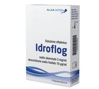 Alfa Intes Idroflog Soluzione Oftalmica monodose, 15 flaconcini