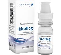 alfa intes (ind.ter.splendore) Soluzione oftalmica idroflog acido ialuronato 2 mg/ml e idrocortisone sodio fosfato 10 mcg/ml 10 ml