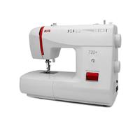 ALFA - MOD. Basic 720 - Macchina da Cucire, 9 Motivi di Cucitura, Motore da 70 W, Colore: Bianco