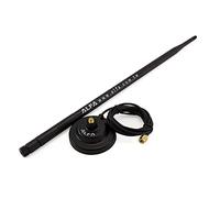 Alfa Network ars-n19 m - Antenna 9 dBi + Base Magnetica, 2.4 GHz, Borsa di plastica preámbulos