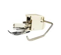 Alfa-Organ prénsatelas di Doppio Attacco per Materiali Extra densi, enmangue Basso, Accessorio per Macchina da Cucire, Acciaio Inox e plastica