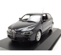 Alfa Romeo 147 2005 Nero Metallizzato Modellino Auto 1:43 Maxichamps