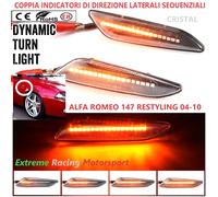 ALFA ROMEO 147 RESTYLING 04-10 INDICATORI DI DIREZIONE LATERALI DINAMICI CRISTAL