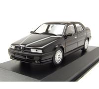 Alfa Romeo 155 1992 Nero Modellino 1:43 Maxichamps