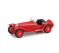 MODELLINO AUTO EPOCA STATICO BRUMM ALFA ROMEO 1750 GS ZAGATO 1931 ROSSO 1/43