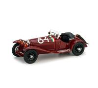 1:43 BRUMM Alfa Romeo 1750 Gs Spider #84 Winner Mille Miglia 1930 Nuvolari R389