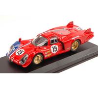 Alfa Romeo 33.2 Lm #15 Lm Test 1969 Pilette / Slotemaker 1:43 Model BEST MODELS