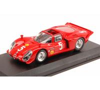 Best Model BT9585 ALFA ROMEO 33.2 SPYDER N.5 WINNER MONTLHERY 1969 LARROUSSE-VER