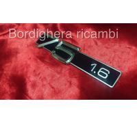 ALFA ROMEO 75 1.6 SCRITTA SIGLA TARGHETTA FREGIO STEMMA BADGE EMBLEM SCRIPT NEW