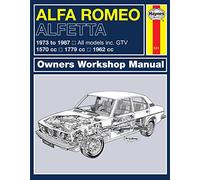 Alfa Romeo Alfetta All Models Owners Workshop Manual: 1973-87