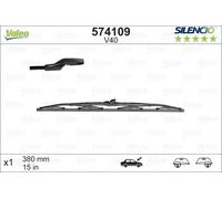 Alfa Romeo Alfetta Gt Spazzola Tergicristallo 74-84 (574109) OEM Valeo