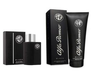 ALFA ROMEO BLACK EDT 75 ML SPRAY+SHOWER GEL 400 ML