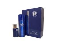 Alfa Romeo Blu Eau De Toilette 15ml Spray Corpo 150ml Legno da Uomo Fragranza