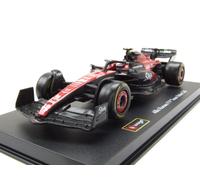 Bburago 18-38086 Modellino F1 Alfa Romeo C43 #24 Zhou ( Con Casco, Scala 1:43 )