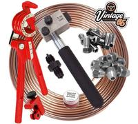Alfa Romeo Classico 3/8" Unf Kunifer Tubo Freno Riparazione Kit Di Flaring SAE