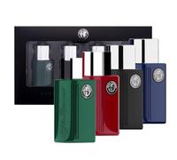 Alfa Romeo Confezione Regalo Uomo Green Black Blue Red Profumi Eau De Toilette Spray 4x15 Ml