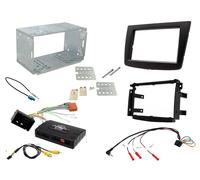 Alfa Romeo DIN 2 Doppio MiTo dal 2014 Uconnect NERO comandi e informazioni + USB