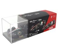 MODELLINO AUTO STATICO DIECAST ALFA ROMEO F1 C43 ZHOU MONZA GP 2023 VETRINA 1/43