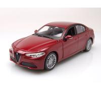 Alfa Romeo Giulia 2016 Rosso Metallico Modellino Auto 1:24 Burago