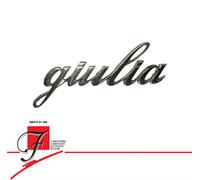 ALFA ROMEO GIULIA EPOCA LOGO SIGLA EMBLEMA FREGIO STEMMA SCRITTA METALLO