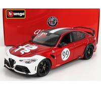 Alfa Romeo Giulia Gtam #99 Red Rosso Burago 1:18 Nuovo Die-cast