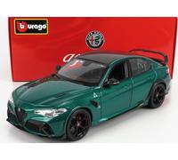 Alfa Romeo Giulia GTAm Verde Metallizzato 2020 Burago 1:18 Nuovo 1/18