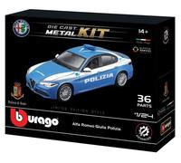 MODELLINO BBURAGO 1/24 MODEL KIT GIULIA POLIZIA