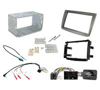 Alfa Romeo Kit 2 DIN Doppio MiTo dal 2014 Uconnect TITANIO comandi volante UNI