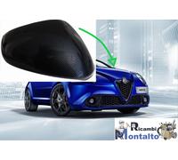 Alfa Romeo Mito Coperchio Calotta Specchietto Retrovisore Fibra Di Carbonio Sini