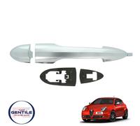 ALFA ROMEO MITO dal 2008 MANIGLIA PORTA ESTERNA DESTRA SILVER CROMATA SATINATA