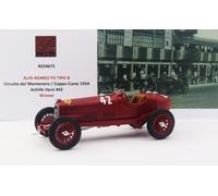 MODELLINO AUTO STATICO ALFA ROMEO P3 TIPO B #2 NUVOLARI WINNER BERGAMO 1935 1/43