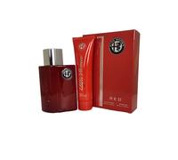 Alfa Romeo Red Spray Eau De Toilette 125ml Uomo Profumo Gel 90ml