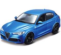 Alfa Romeo Stelvio tipo 949 SUV Blu Metallizzato Dal 2017 1/24 Bburago Modello Auto