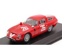 Alfa Romeo Tz1 #26 1000 Km Monza 1965 Pianta / Sala 1:43 Model BEST MODELS