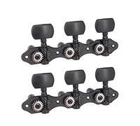 ALFAAL 1 Coppia 1:18 Black Classical Guitar Tuners Machine Tuning Chiave PEGS Per Chitarra Classica