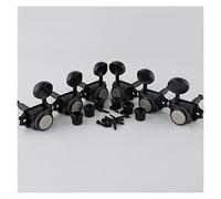 ALFAAL 1 Set 3R3L. Lock String Tunerers Vintage Sintonizzatori Machine Teste Attiners Nero