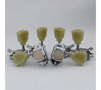 ALFAAL 1 Set 3r3l. Stringatura Di Bloccaggio Vintage Deluxe Guitar Electric Guitar Machine Teste Sintonizzatori Nichel/Cromato Tuning Pegs (Color : Chrome)