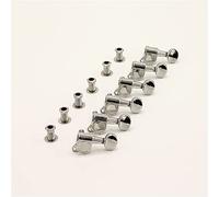 ALFAAL 1 Set 6 Rapporto Per Chitarra Elettrica In Linea 1:15 Guitar Machine Teste Sintonizzatori Chrome (Color : Chrome)